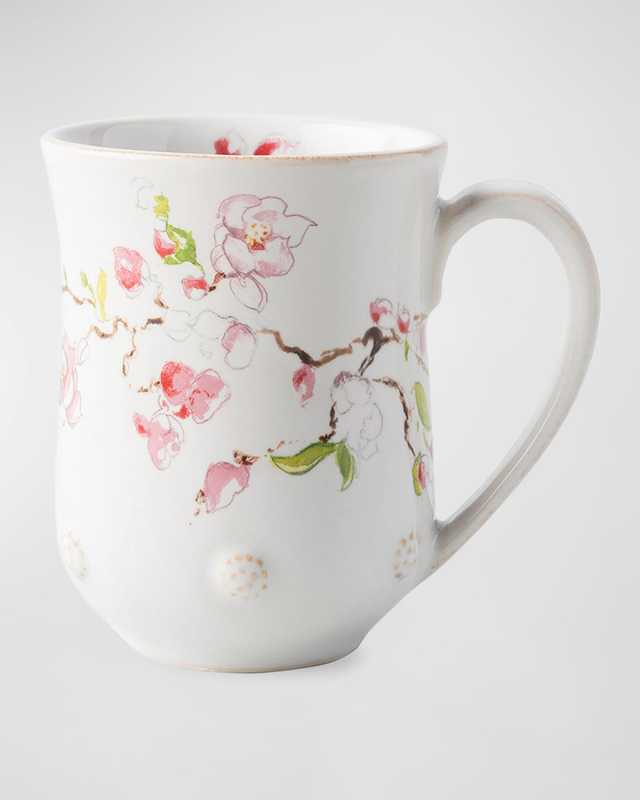 Berry & Thread Floral Sketch Mug - Cherry Blossom